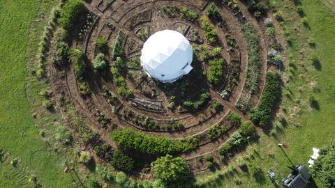 Urban City Farm Dome house