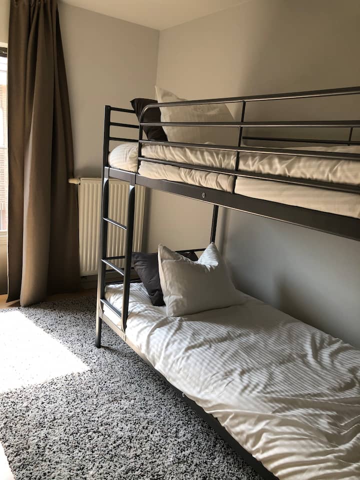 Third bedroom with bunkbed.