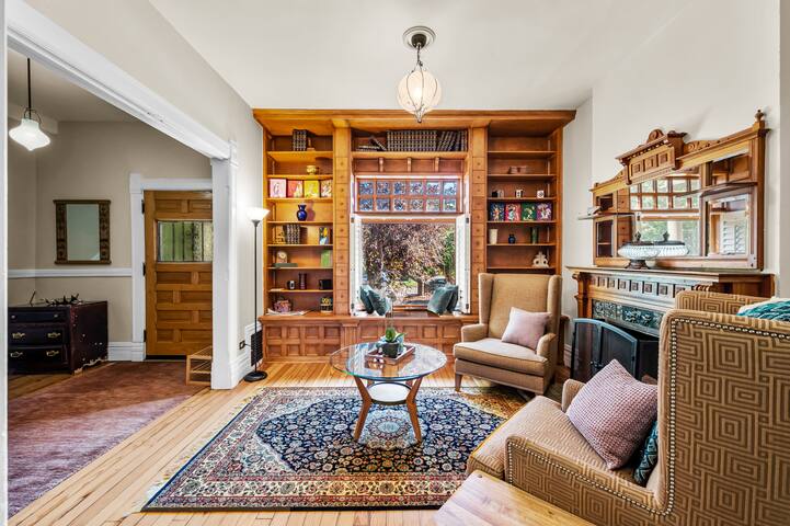 Historic Baker Nbhd-2 Blocks to Broadway-Firepit