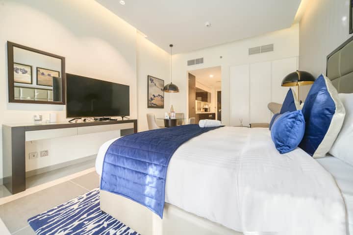 Dazzling Studio Apt in Business Bay l City View
