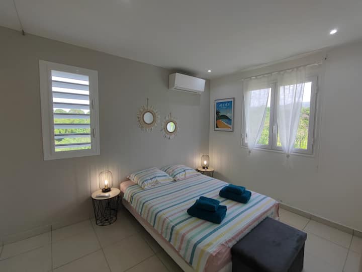 Villa Ti Kaz An Nou -  Dormitorio 3 - Cama doble