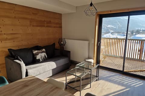 Airbnb performant: Modern and cozy apartment in Tarentaise à Bourg Saint Maurice