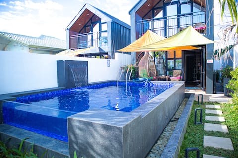 Hidden Haven Korean-Themed Villa Infinity Pool
