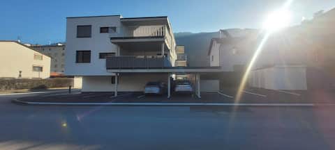 Garden apartment in the mountains