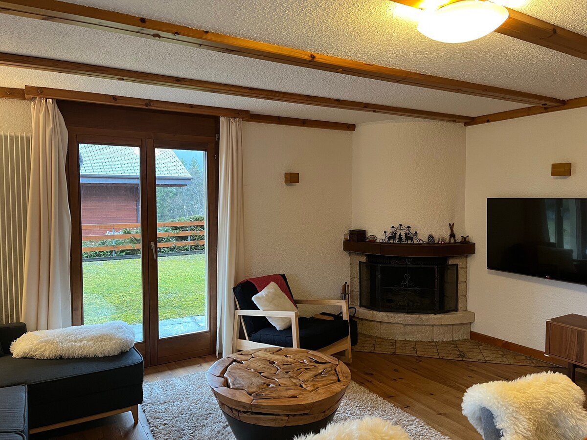 客厅（壁炉、电视）