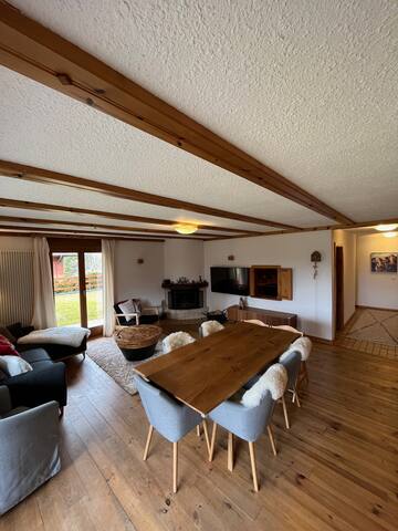 Villars garden flat – central & easy slope access gallery image 3