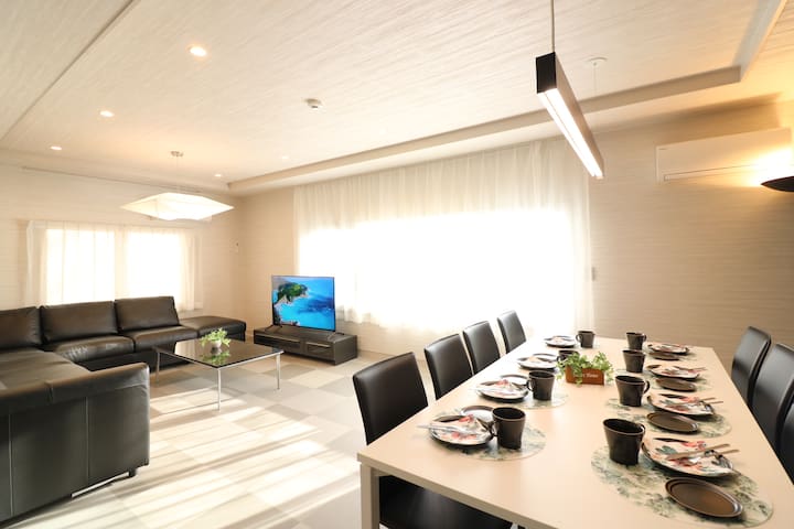 OG2)3BR/ 120sqm/8bed/Max10/Direct Shinjuku/2F