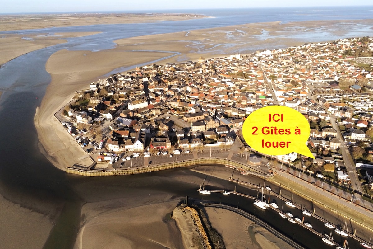 Successful Airbnb property: Yellow Fisherman's House in Le Crotoy