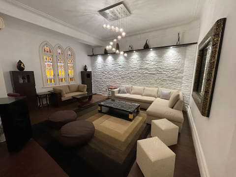 Art Deco Historical Central Zamalek Steps to Nile.