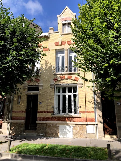 House and garden 4 bedrooms Downtown Epernay