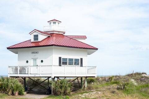 Private Beachfront Lighthouse Just Steps to Ocean