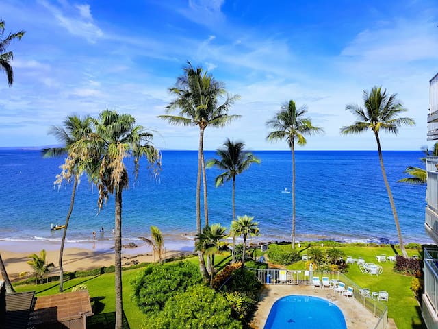 Lanai Oceanview * Updated * A/C * Kamaole Nalu 503