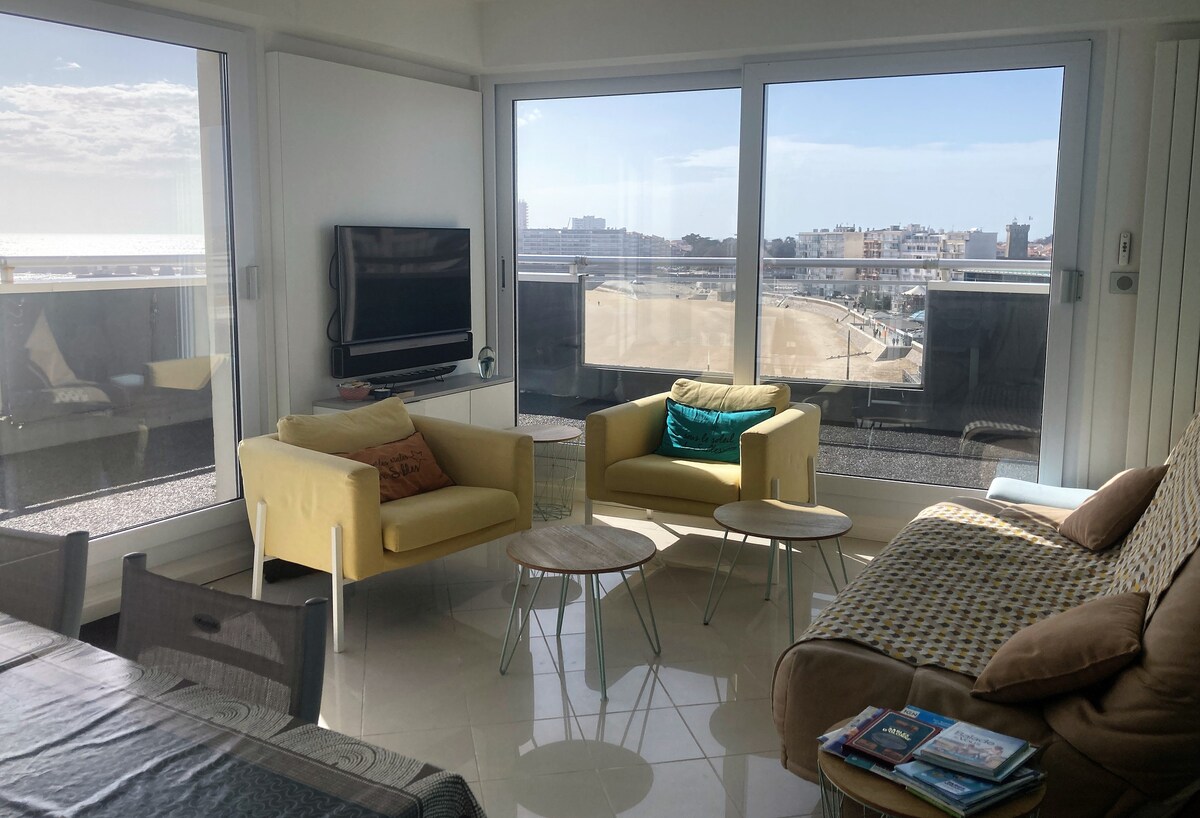 Top Airbnb: A superb view of the bay of Les Sables-d'Olonne! à Les Sables D'olonne