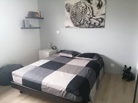 Double room rental with private individuals