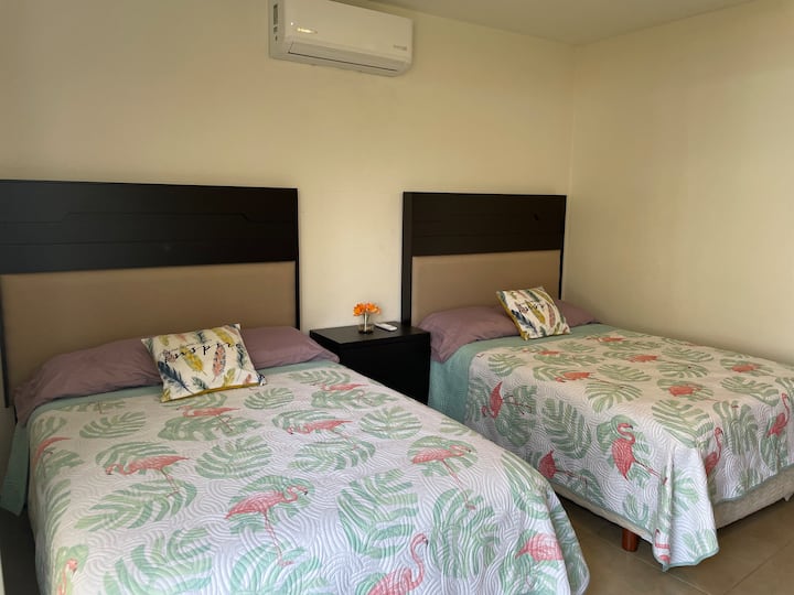 Spálňa 2 má dve manželské postele