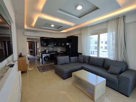 Cozy 3-bedroom with 3 balconies in Sharm Hills