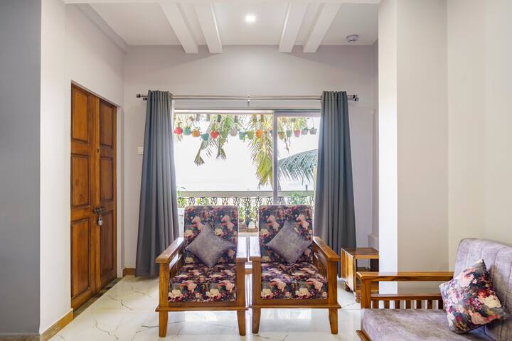 Hall With Open Kitchen/ Dinning with dedicated balcony / wash room and extra sofa cum bed