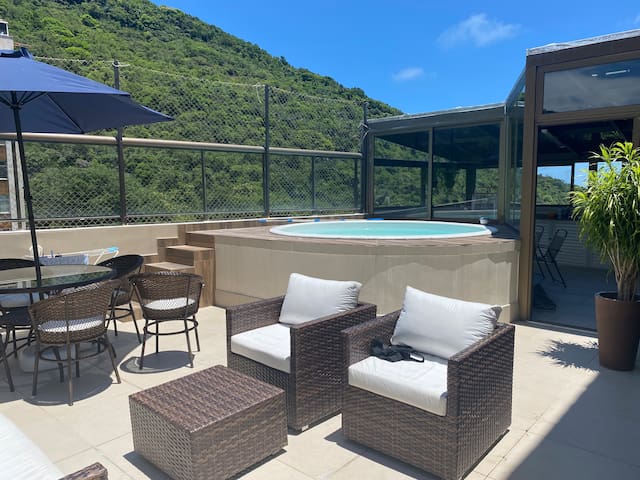 Cobertura/Piscina/Churrasqueira