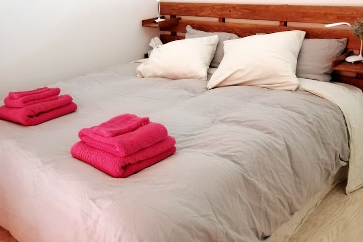 Chambre Uranus - Lit Queen Size Ou 2 Lits Jumeaux - Joyeuse