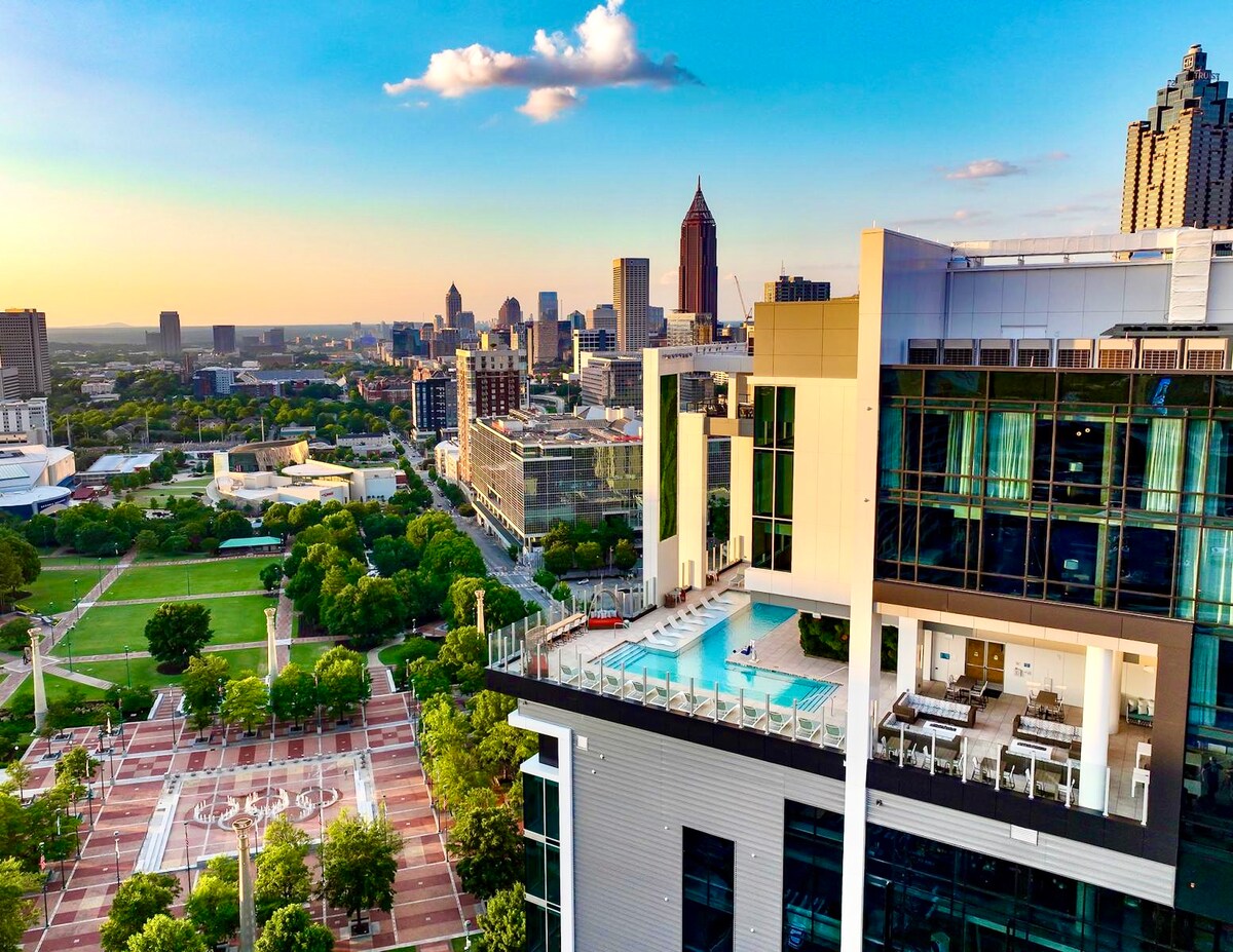 Rooftop Pool & BarHUGE 3BRDT Atl Near All! Apartments for Rent in