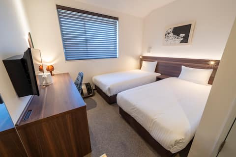 【Twin】Near Kyoto Imperial Palace! ／Shared Laundry