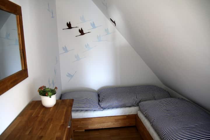 ห้องนอนที่ 3 ให้ความสำคัญกับเด็กเป็นอันดับแรก Betten 80 x 200 ซม.