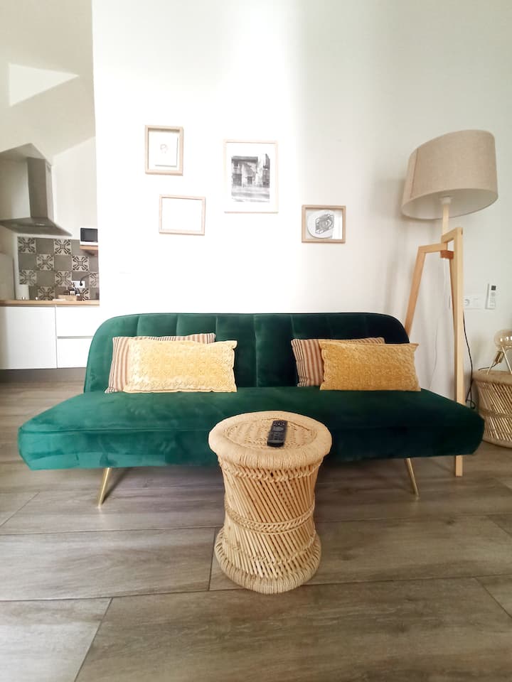 At- La Higuera, Studio Apartment With 1 Double Bed - Jerez de la Frontera
