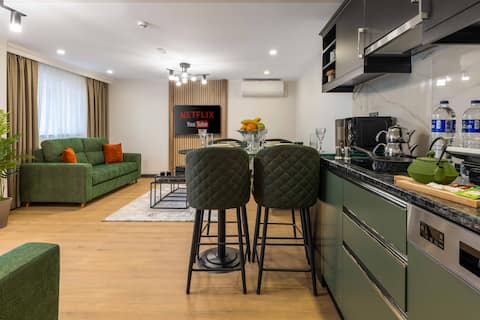 Comfort 1 Bedroom Full Equipped Apartment 4 People