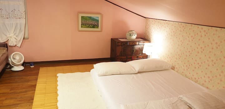 Rooftop Room_2_Mattress bed for two persons_2020A