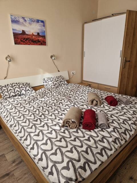 Spacious apartments in a quiet part of the city