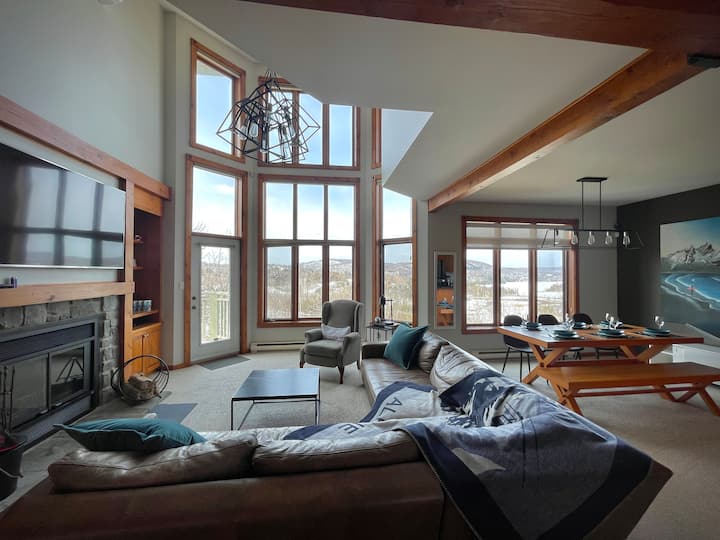 Ski-in/ski-out With A Stunning View - Mont-Tremblant