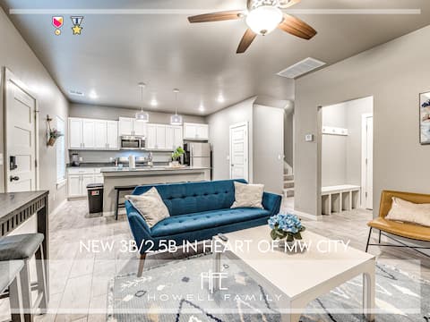 New 3B/2.5B in Heart of Midwest City
