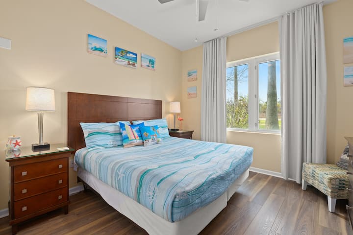 Large Second Master Suite with King Bed.  