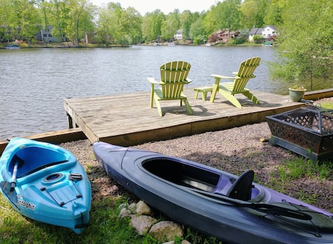 Life on the Lake, enjoy the peace and kayaks