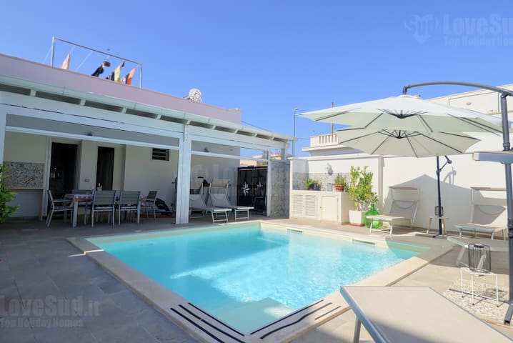 Da Pina con piscina esclusiva