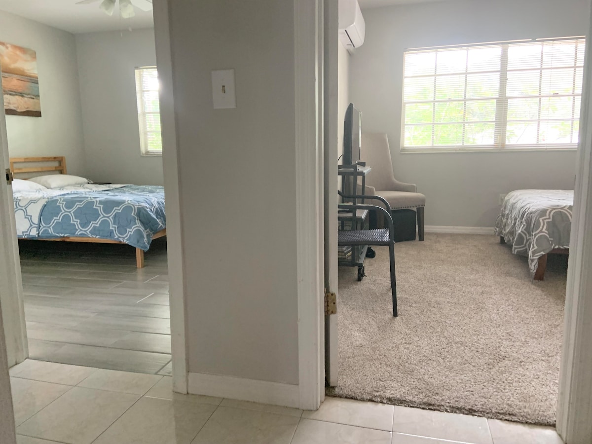 通往房间的走廊