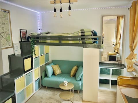 Studio cocoon near Paris