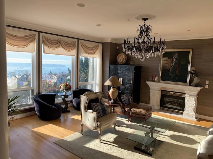 西温海景别墅 - West Vancouver