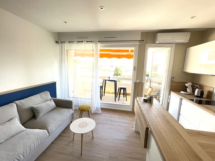 Cœur De Ville, Magnifique Studio Avec Piscine. - La Grande-Motte