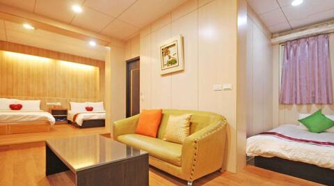 Room for 5 - Sun Moon Lake - Sun and Moon Residence -Sun Moon Lake King Hotel