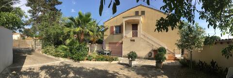 Spacious villa top