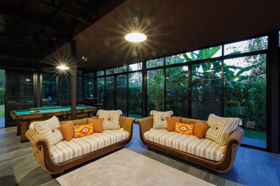 A glass-walled jungle villa outside Chiang Mai, Nam Phrae, Chiang Mai, Thailand, photo 4 of 10