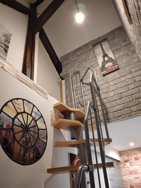 Maisonette apartment under the roof juch-he