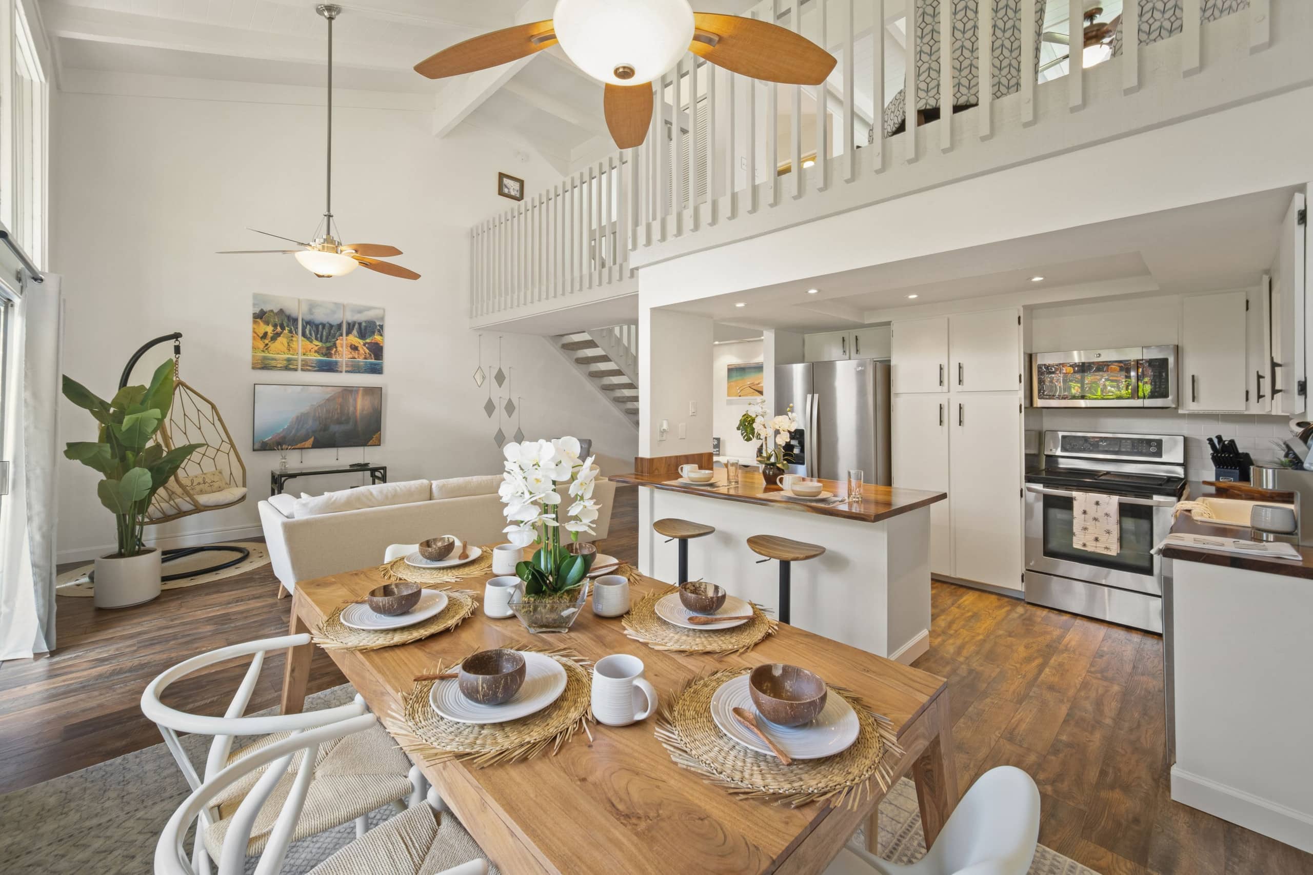 Quiet, Airy Condo with Lofted King Suite-2BR, 2BA - Photo 1