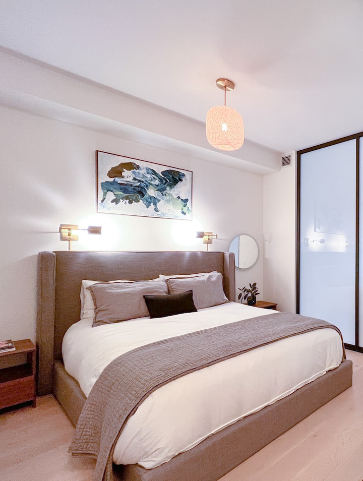 Chumba cha kulala (Kitanda cha malkia)