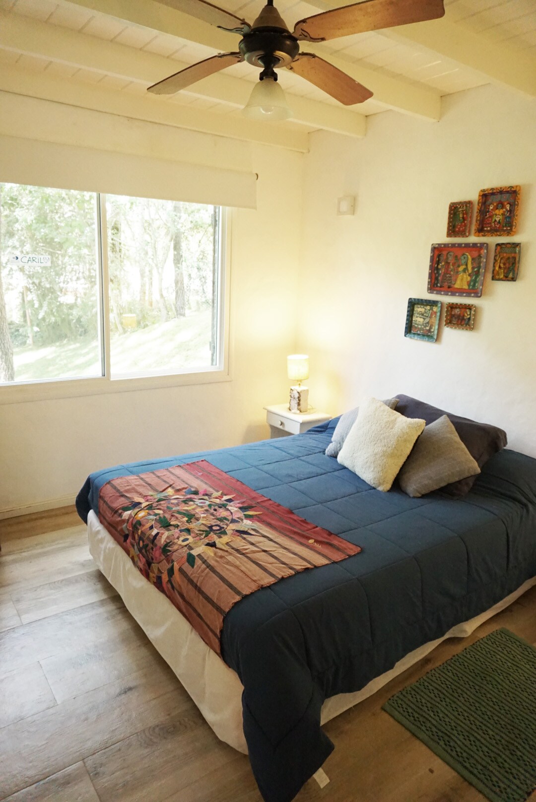 Dvojlôžková spálňa v apartmáne. 