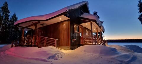 Isak's cottage close to Jukkasjärvi and Ishotellet.