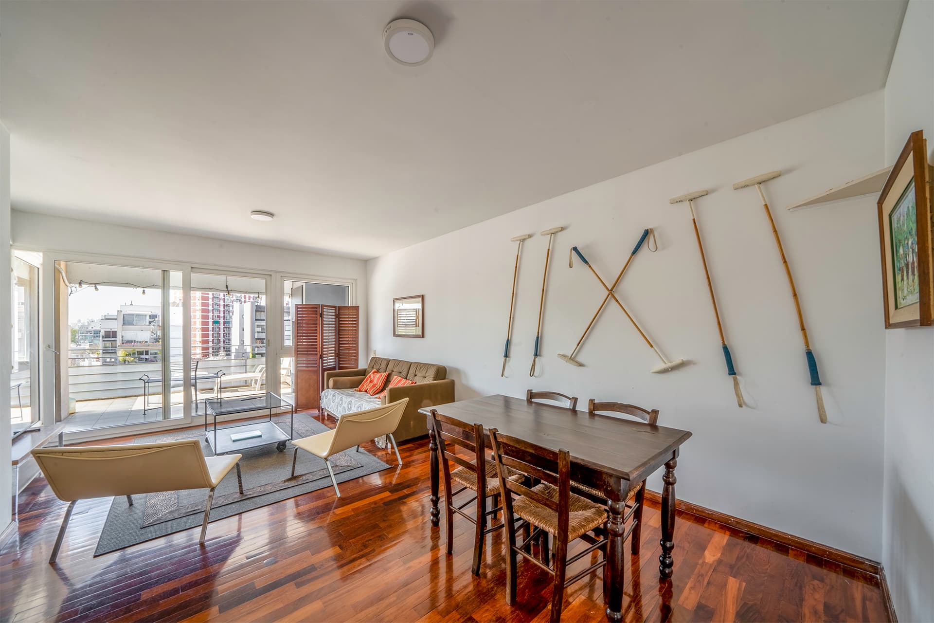 Apartamento de 2 ambientes em Palermo com varanda