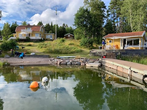 Summer house in the archipelago with private beach, sauna!