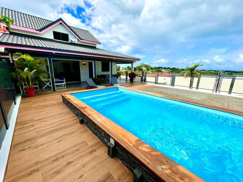 New villa - pool - quiet